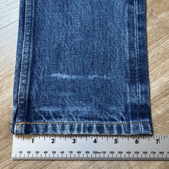 APC Petit Standard Jeans Men 29 Blue Droit Etroit Slim Fit Selvedge Designer - Picture 11 of 12